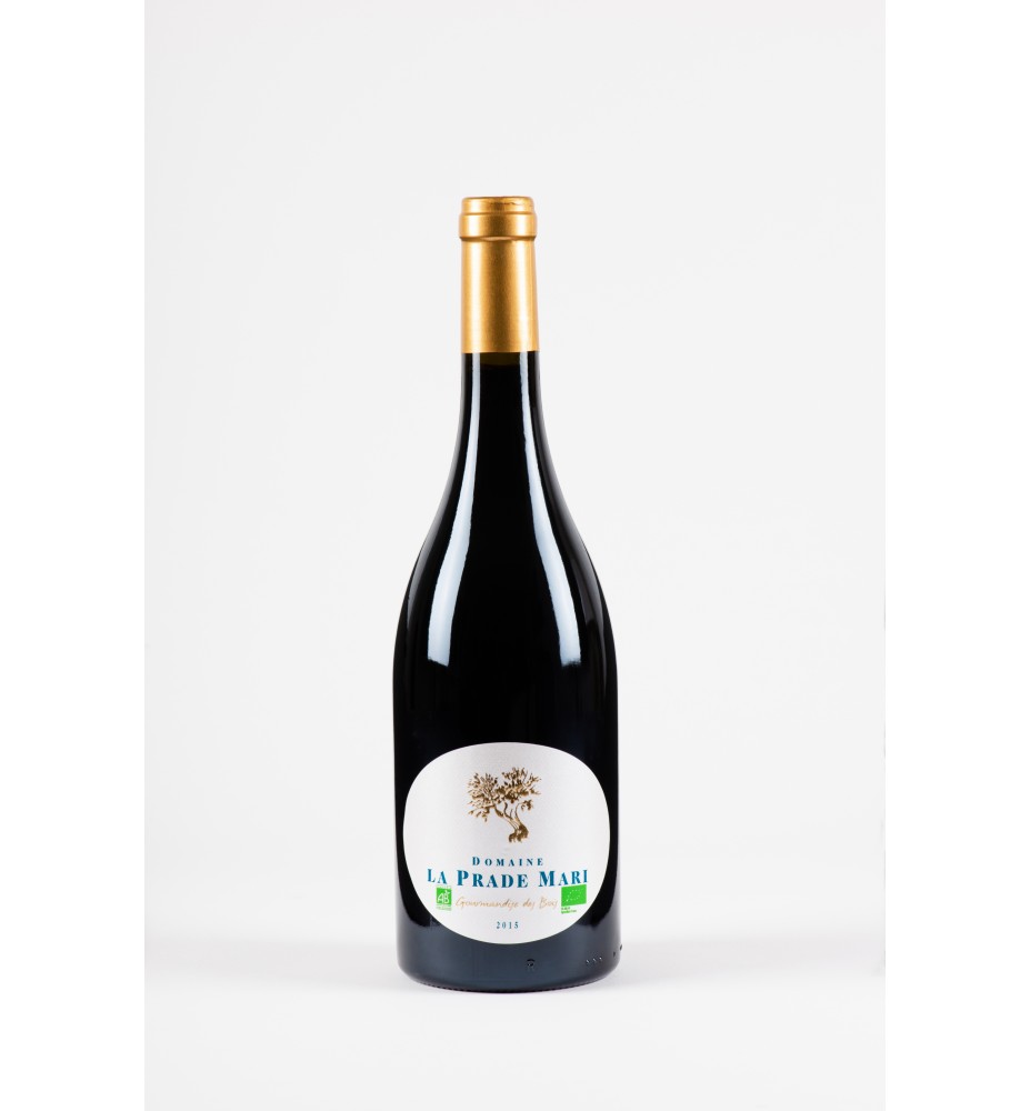 Grand vin rouge biologique AOC Minervois. (Vin de garde : 8 à 10 ans.)