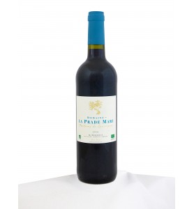 Délicat vin rouge biologique AOC Minervois.